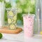 Greentek; 32 Oz Clear Plastic Cups with Lids and Straws Disposable To Go Cold Drink Cups for Iced Coffee Smoothies Lemonade 25 Sets; Category:Cups; Image:5